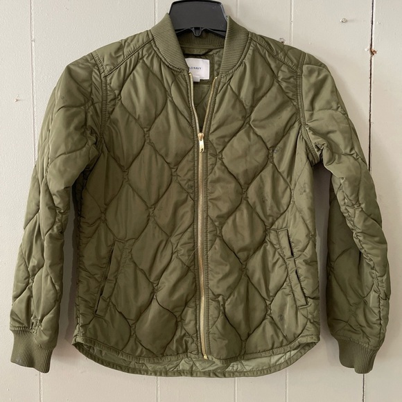 Old Navy Women’s Puffer Jacket Size S Green - Picture 1 of 3